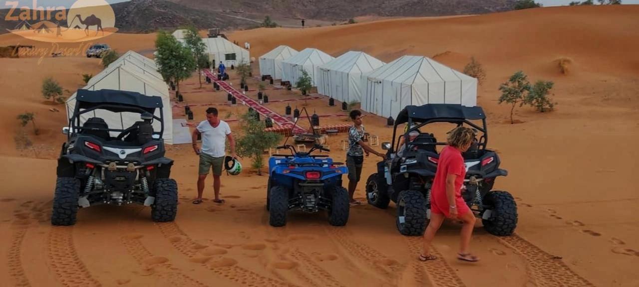 Hôtel Zahra Luxury Desert Camp à Merzouga Extérieur photo