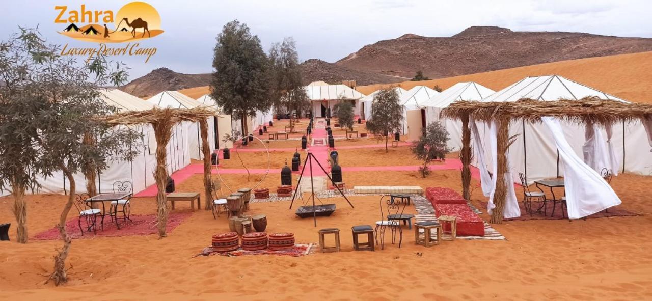 Hôtel Zahra Luxury Desert Camp à Merzouga Extérieur photo